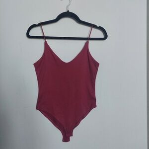Gaze Maroon Bodysuit Size xs